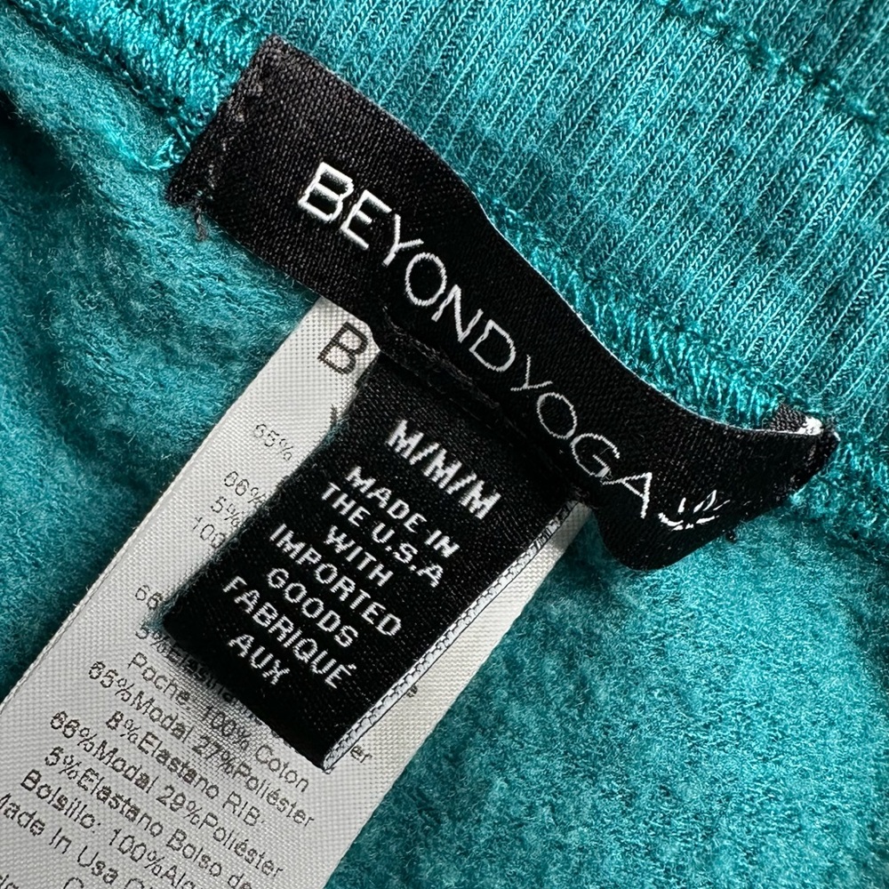 Beyond Yoga Sweat Pants Womens Medium Joggers Blue Gorpcore‎ Athleisure Soft - Picture 12 of 13